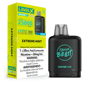 Level X Flavour Beast G2 Boost 25K Pod – Extreme Mint Iced