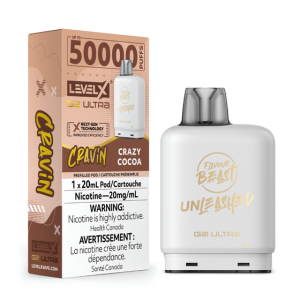 Level X Flavour Beast Cravin’ G2 Ultra 50K Pod – Crazy Cocoa