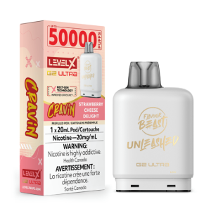 Level X Flavour Beast Cravin’ G2 Ultra 50K Pod – Strawberry C. Delight