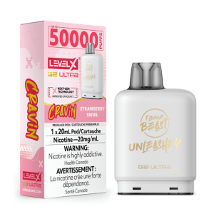 Level X Flavour Beast Cravin’ G2 Ultra 50K Pod – Strawberry Swirl