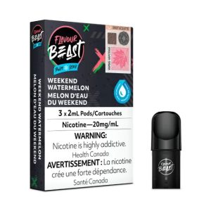 Flavour Beast Pods  – Weekend Watermelon Iced (3 Pack)