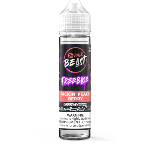 Flavour Beast E-Liquid Freebase – Packin’ Peach Berry 60ml